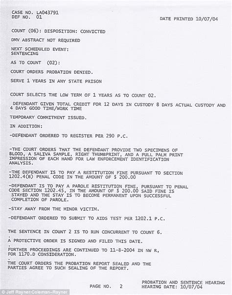 brian peck court documents 2004|brian peck court case documents.